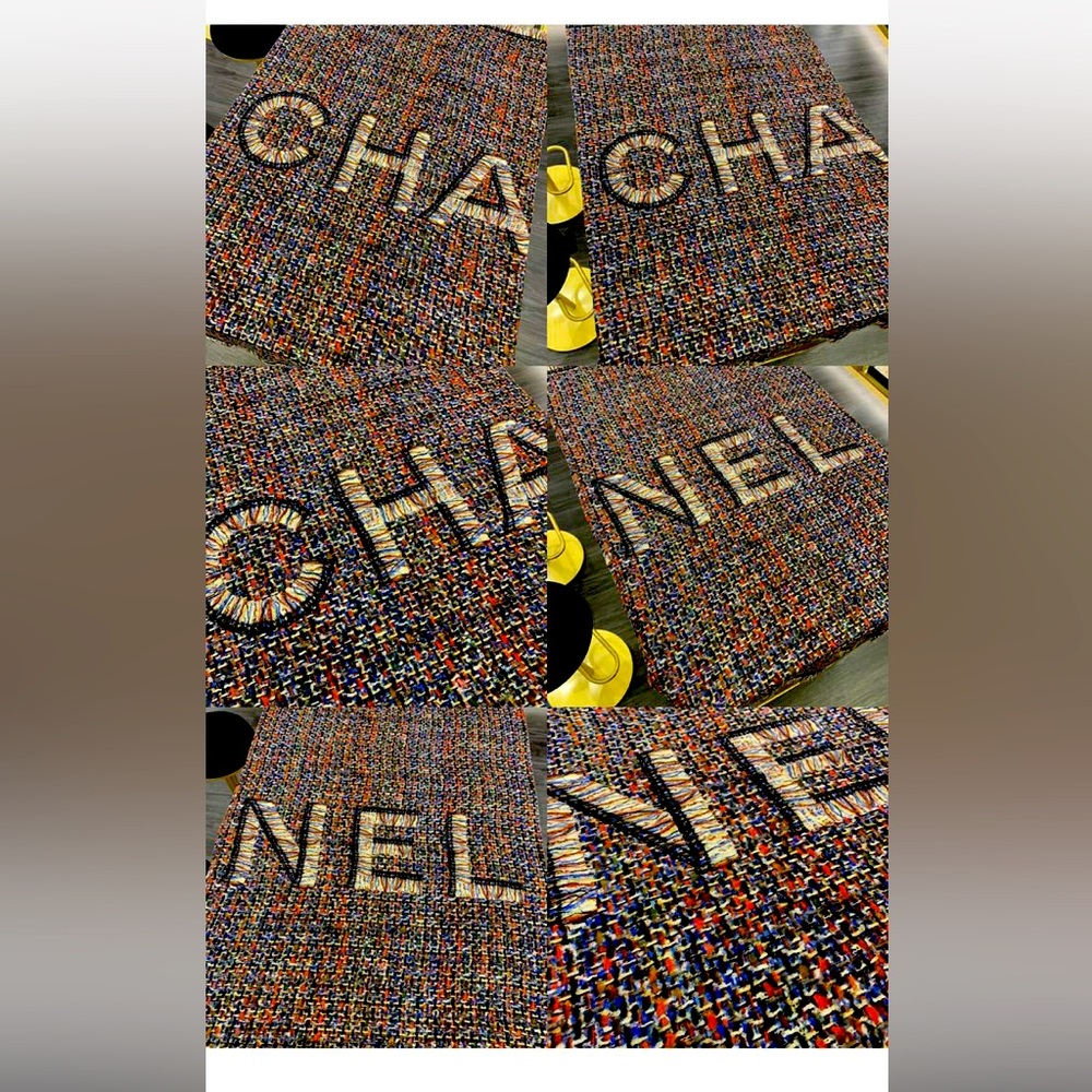 New Chanel Cashmere Scarf Stole